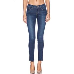 Frame Denim Le Skinny de Jeanne in Columbia Road Blue made in USA size 27